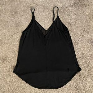Black Lululemon Flowy Tank